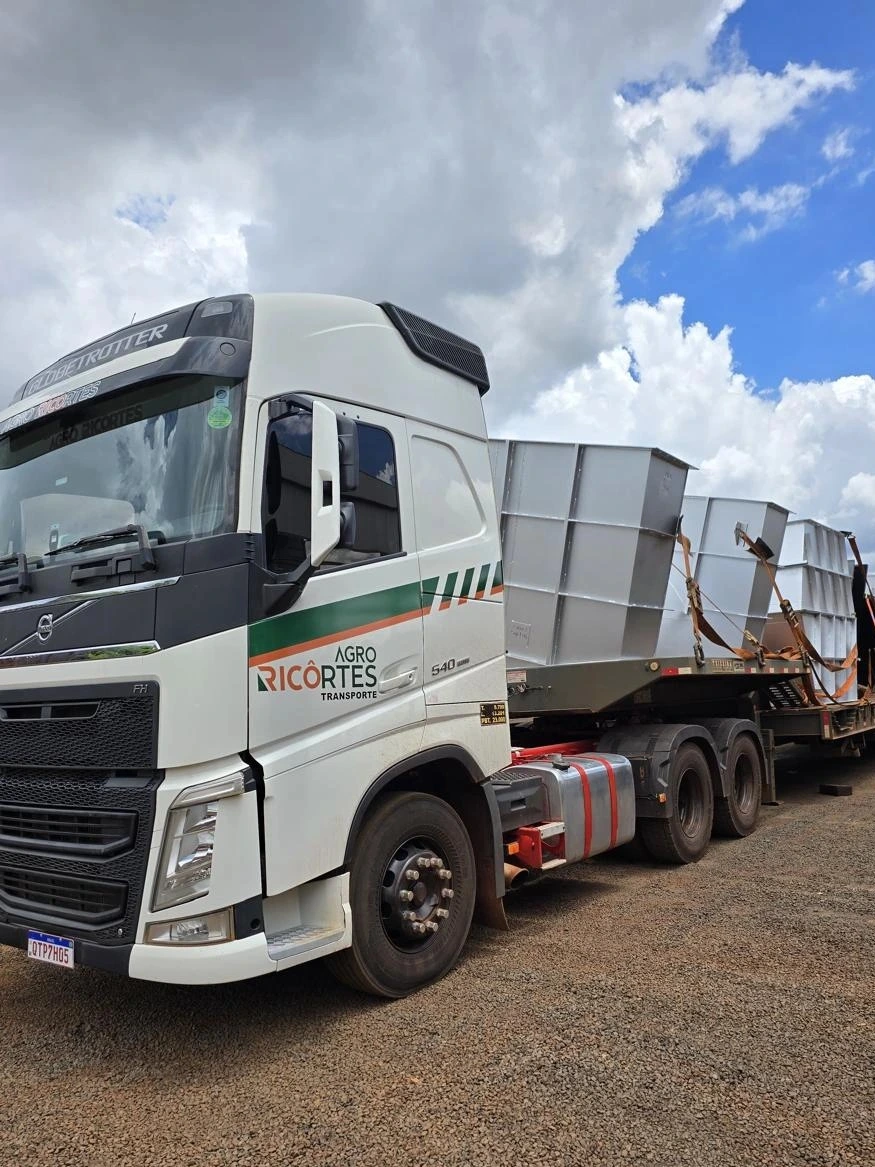 Transporte de Peças Industriais